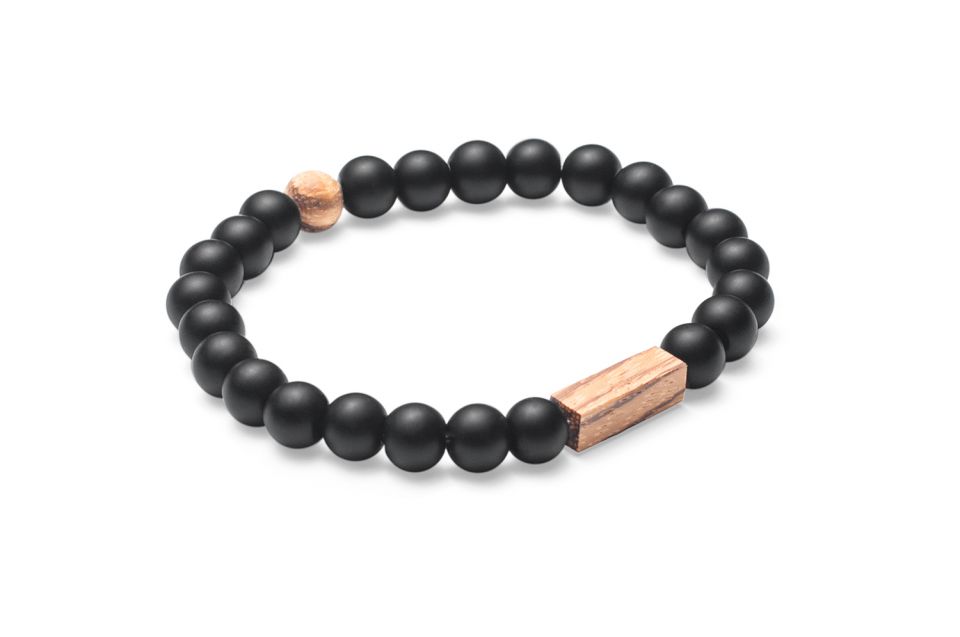 Luxusní korálkový náramek Nox Zebrano Bracelet