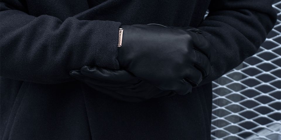 BeWooden - Černé rukavice Apis Gloves