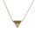 Sole Necklace Triangle