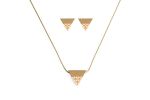 BeWooden - 00 Liti necklace & earrings set