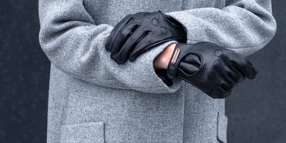 BeWooden - Černé rukavice Nox Gloves
