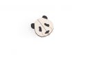 Dřevěná brož Panda Brooch