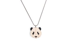 Dřevěný přívěsek Panda Pendant