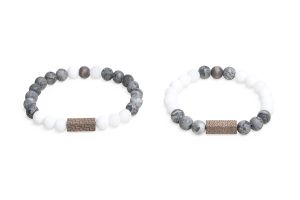 Viame & White Couple Bracelets