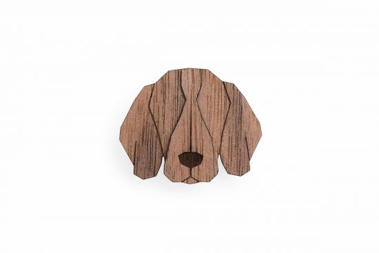 Weimaraner Brooch
