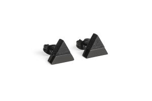 Kovové náušnice Nox Earrings Triangle