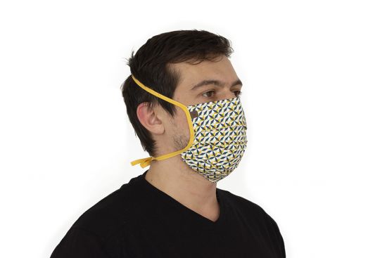 Bavlněná stylová rouška Meri Mask - BeWooden