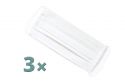 3x NANO Active silver set mask