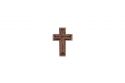 Dřevěná brož Agnus Cross Brooch
