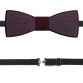 Dřevěný motýlek Red Wine Bow Tie