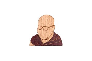 Dalajlama Brooch