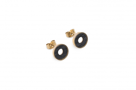Kovové náušnice Lux Earrings Circle