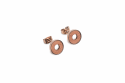 Kovové náušnice Rea Earrings Circle