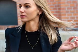 Lux Earrings Circle