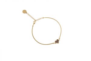 Kovový náramek Aurum Bracelet Heart