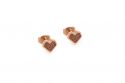 Kovové náušnice Rea Earrings Heart