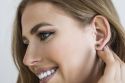 Kovové náušnice Rea Earrings Heart