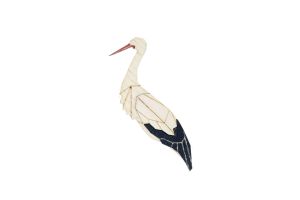 Stork Brooch