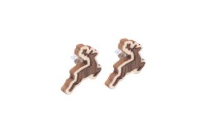 Deer Christmas Earrings 