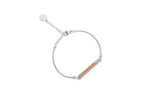 Kovový náramek Lini Bracelet Rectangle