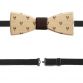 Dřevěný motýlek Deer Bow Tie