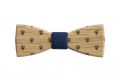 Dřevěný motýlek Lion Bow Tie