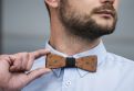 Dřevěný motýlek Fox Bow Tie