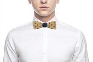 Dřevěný motýlek Lion Bow Tie