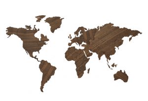 Dřevěná mapa Apis Map