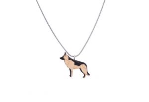 Dřevěný přívěsek Walking Shepherd Pendant