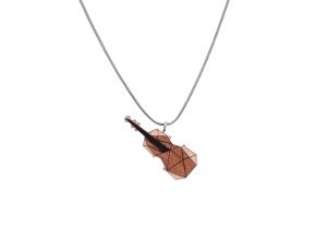 Dřevěný přívěsek Violin Pendant