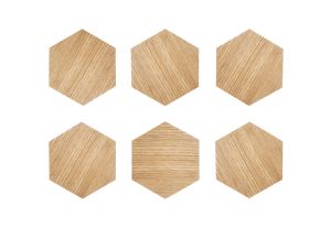 Dřevěné podložky Oak Coasters
