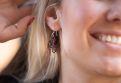 Dřevěné náušnice Trillo  Earrings