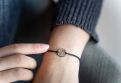 Provázkový náramek Scorpius Wooden Bracelet