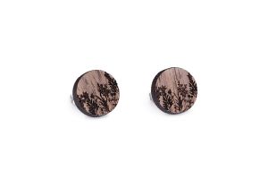 Dřevěné náušnice Meadow Earrings