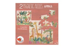 Magnetické puzzle Afrika