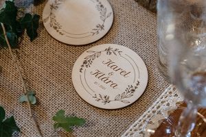 Wedding Coasters - Svatební podložky