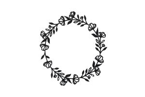 Dřevěná dekorace Lea Wreath