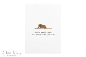 Slon v hroznýši – přání a brož 2v1