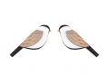 Dřevěné náušnice Natural Cutebird Earrings