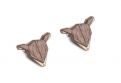 Dřevěné náušnice Doe Earrings