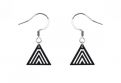 Dřevěné náušnice Trian Earrings