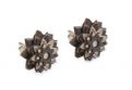Dřevěné náušnice African Flower Earrings