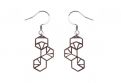 Dřevěné náušnice Trillo  Earrings