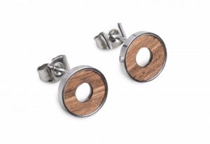 Kovové náušnice Lini Earrings Circle