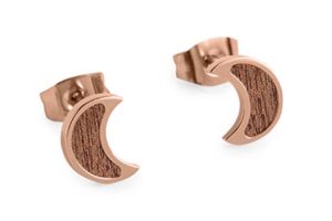Kovové náušnice Rea Earrings Halfmoon