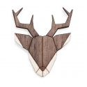 Dřevěná brož Deer Brooch