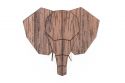 Dřevěná brož Elephant Brooch
