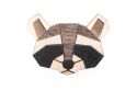 Dřevěná brož Raccoon Brooch