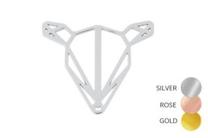 Kovová brož Doe Steel Brooch